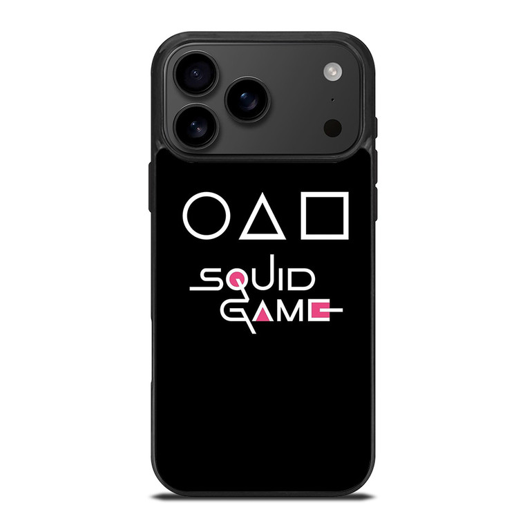 SQUID GAME LOGO iPhone 17 Pro Max Case Cover SQUID GAME LOGO iPhone 17 Pro Max Case Cover