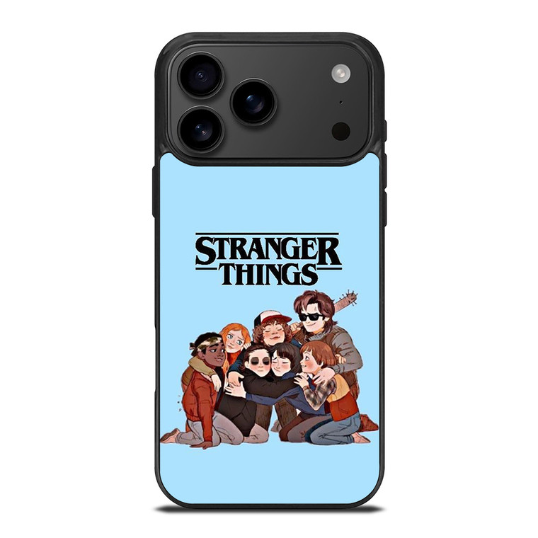 STRANGER THINGS CARTOON CHARACTERS iPhone 17 Pro Max Case Cover STRANGER THINGS CARTOON CHARACTERS iPhone 17 Pro Max Case Cover