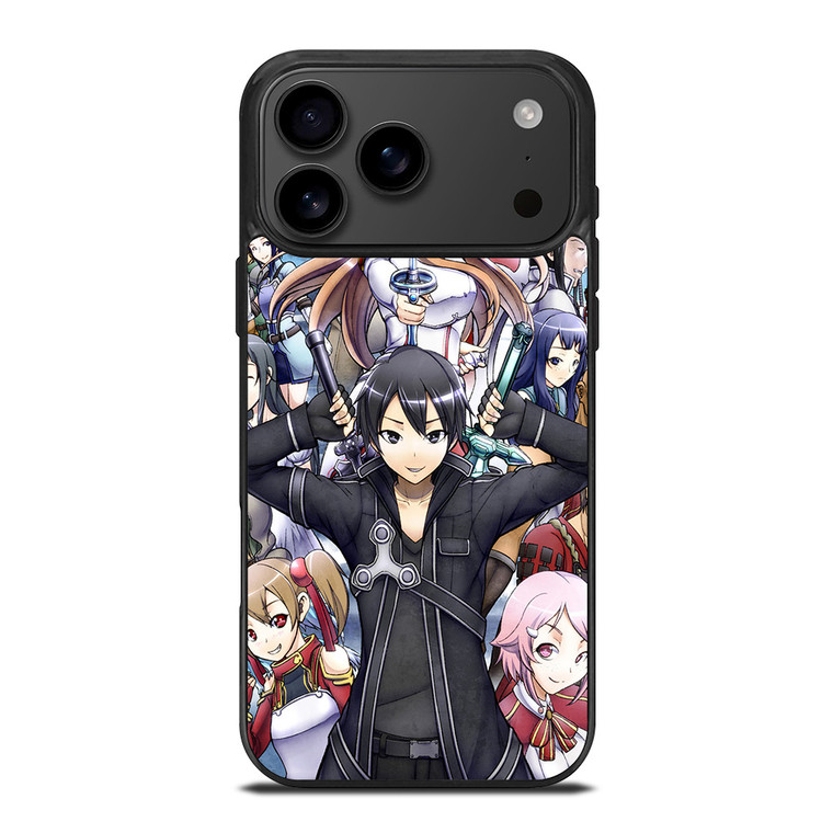 SWORD ART ONLINE CHARACTERS iPhone 17 Pro Max Case Cover