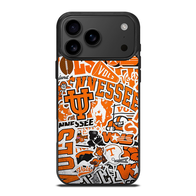 TENNESSEE VOLS FOOTBALL COLLAGE iPhone 17 Pro Max Case Cover TENNESSEE VOLS FOOTBALL COLLAGE iPhone 17 Pro Max Case Cover
