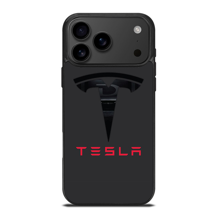TESLA MOTORS BLACK ICON iPhone 17 Pro Max Case Cover TESLA MOTORS BLACK ICON iPhone 17 Pro Max Case Cover