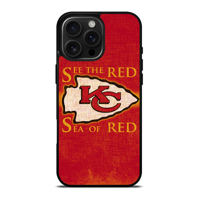 KANSAS CITY CHIEFS NFL iPhone 16 Pro Max Case Cover KANSAS CITY CHIEFS NFL iPhone 16 Pro Max Case Cover