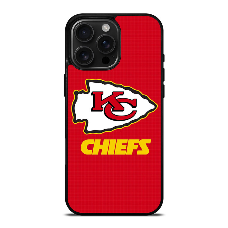 KANSAS CITY CHIEFS iPhone 16 Pro Max Case Cover