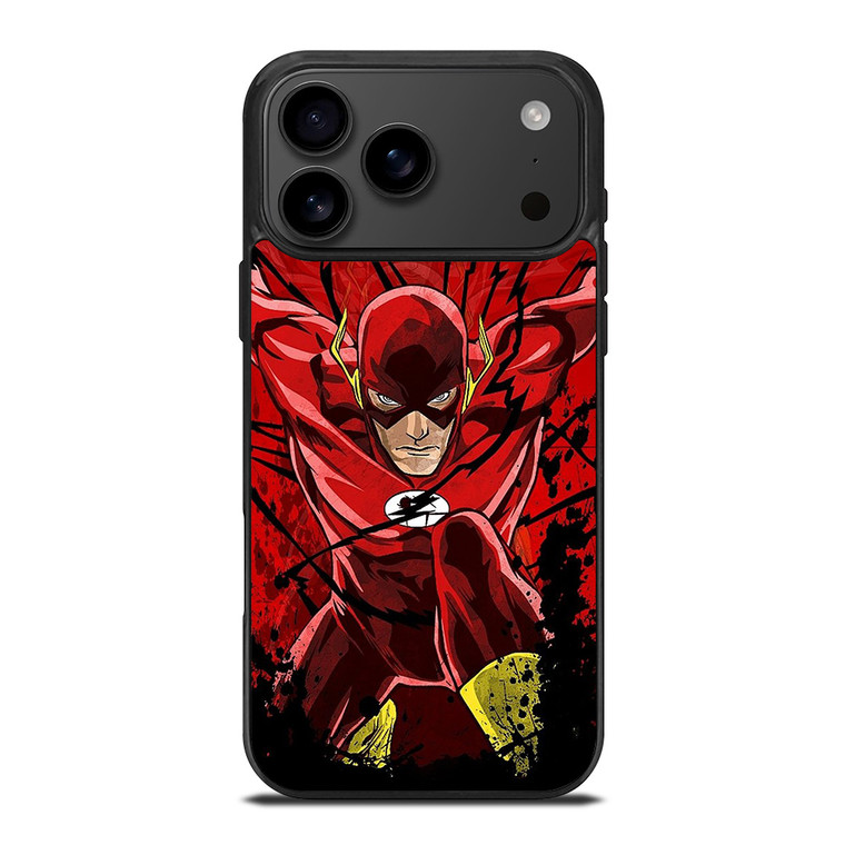 THE FLASH CARTOON DC COMIC iPhone 17 Pro Max Case Cover THE FLASH CARTOON DC COMIC iPhone 17 Pro Max Case Cover