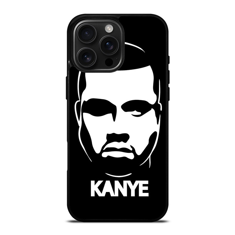KANYE WEST RAPPER ILLUSTRATION iPhone 16 Pro Max Case Cover KANYE WEST RAPPER ILLUSTRATION iPhone 16 Pro Max Case Cover
