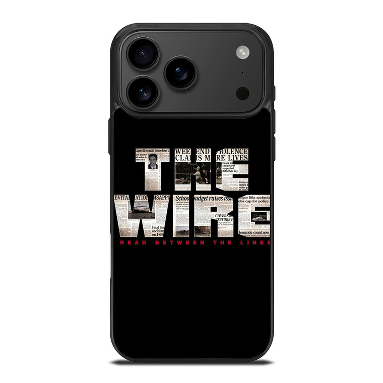 THE WIRE iPhone 17 Pro Max Case Cover THE WIRE iPhone 17 Pro Max Case Cover
