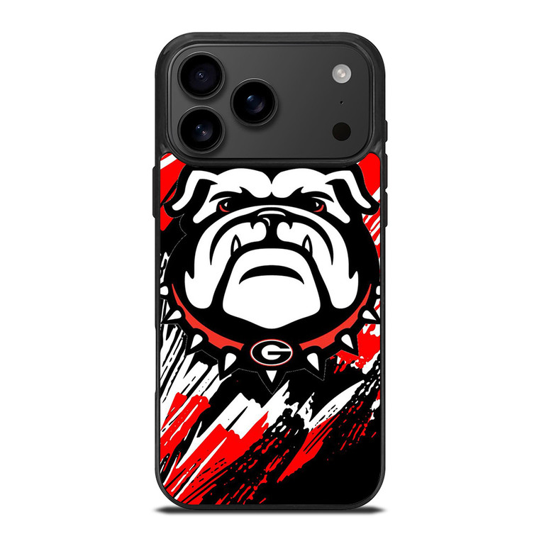 UGA UNIVERSITY OF GEORGIA BULLDOGS LOGO iPhone 17 Pro Max Case Cover