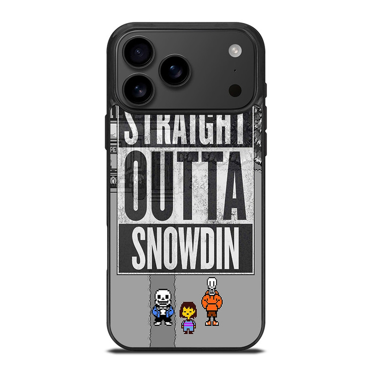 UNDERTALE STRAIGHT OUTTA SNOWDIN iPhone 17 Pro Max Case Cover UNDERTALE STRAIGHT OUTTA SNOWDIN iPhone 17 Pro Max Case Cover