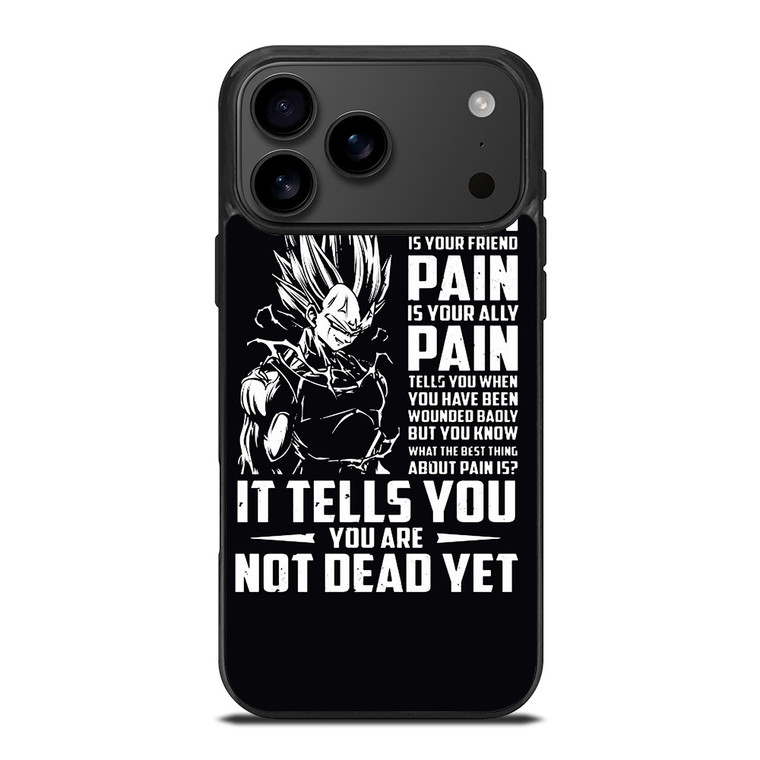 VEGETA QUOTE DRAGON BALL 2 iPhone 17 Pro Max Case Cover VEGETA QUOTE DRAGON BALL 2 iPhone 17 Pro Max Case Cover