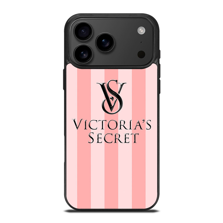 VICTORIA'S SECRET PINK STRIPES iPhone 17 Pro Max Case Cover
