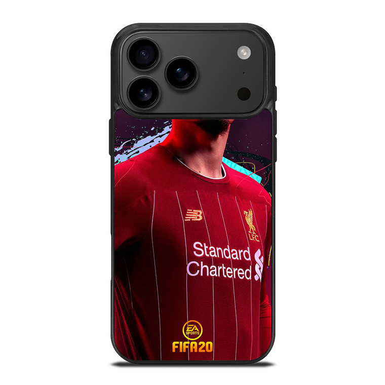 VIRGIL VAN DIJK LIVERPOOL FIFA 2020 iPhone 17 Pro Max Case Cover