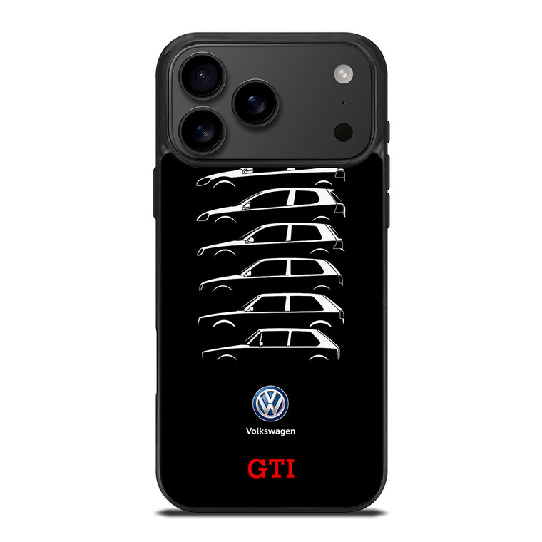 VW VOLKSWAGEN GOLF GTI EVOLUTION iPhone 17 Pro Max Case Cover