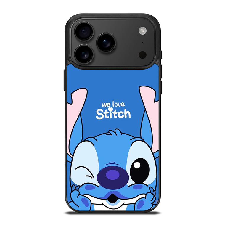 WE LOVE STITCH AND LILO CARTOON iPhone 17 Pro Max Case Cover WE LOVE STITCH AND LILO CARTOON iPhone 17 Pro Max Case Cover