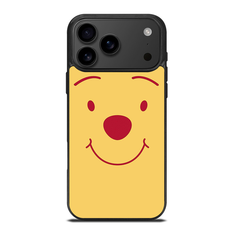 WINNIE THE POOH FACE iPhone 17 Pro Max Case Cover WINNIE THE POOH FACE iPhone 17 Pro Max Case Cover