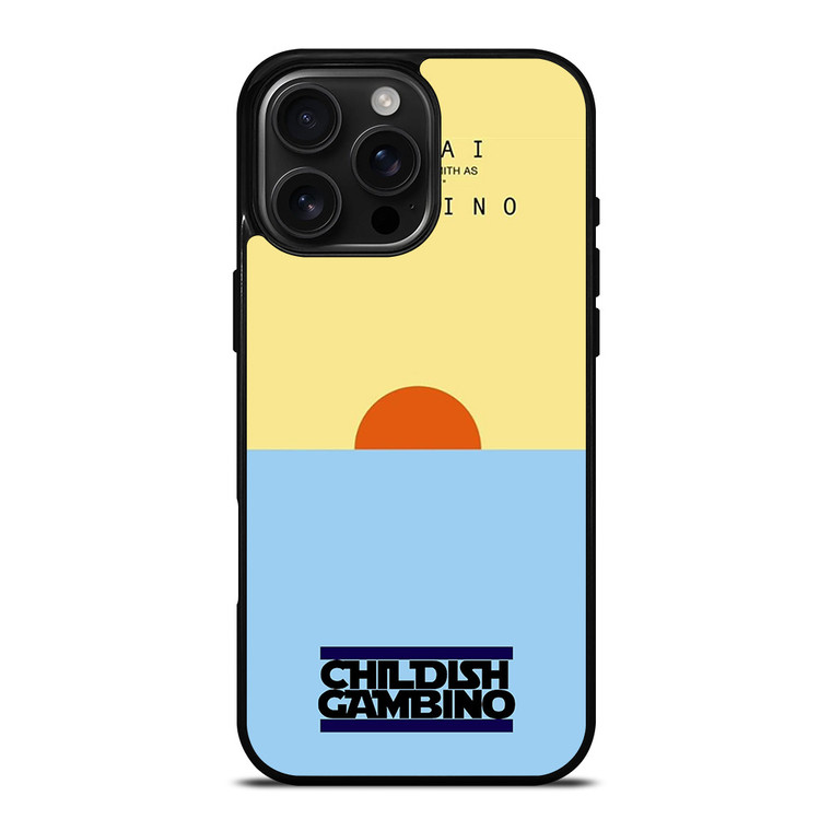 KAUAI CHILDISH GAMBINO 2 iPhone 16 Pro Max Case Cover KAUAI CHILDISH GAMBINO 2 iPhone 16 Pro Max Case Cover
