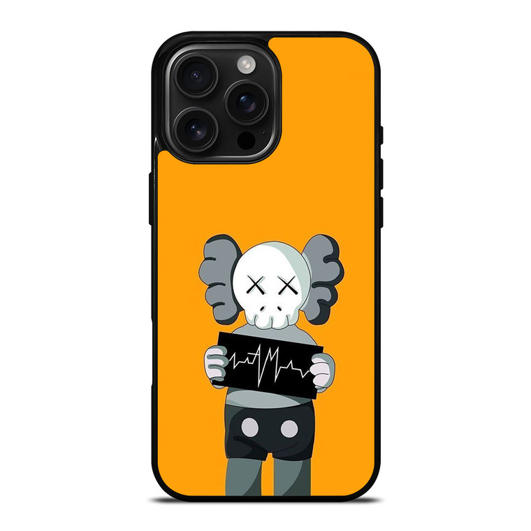 KAWS ICON CHARACTER iPhone 16 Pro Max Case Cover