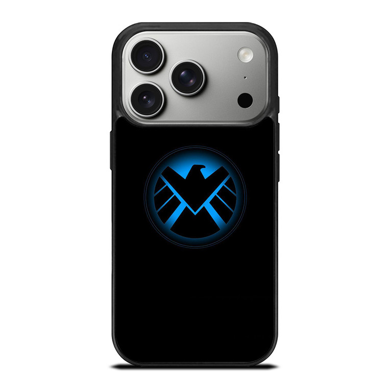 AGENTS OF SHIELD MARVEL LOGO BLUE iPhone 17 Pro Case Cover