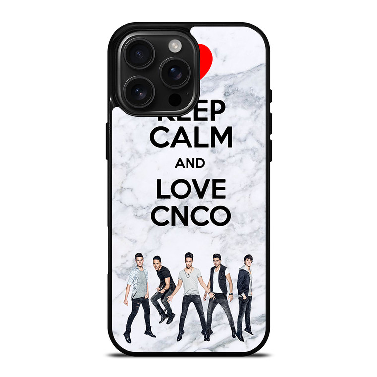 KEEP CALM AND LOVE CNCO MARBLE iPhone 16 Pro Max Case Cover KEEP CALM AND LOVE CNCO MARBLE iPhone 16 Pro Max Case Cover