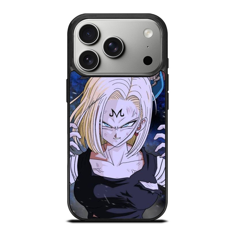 ANDROID 18 MAJIN DRAGON BALL MANGA ANIME iPhone 17 Pro Case Cover ANDROID 18 MAJIN DRAGON BALL MANGA ANIME iPhone 17 Pro Case Cover