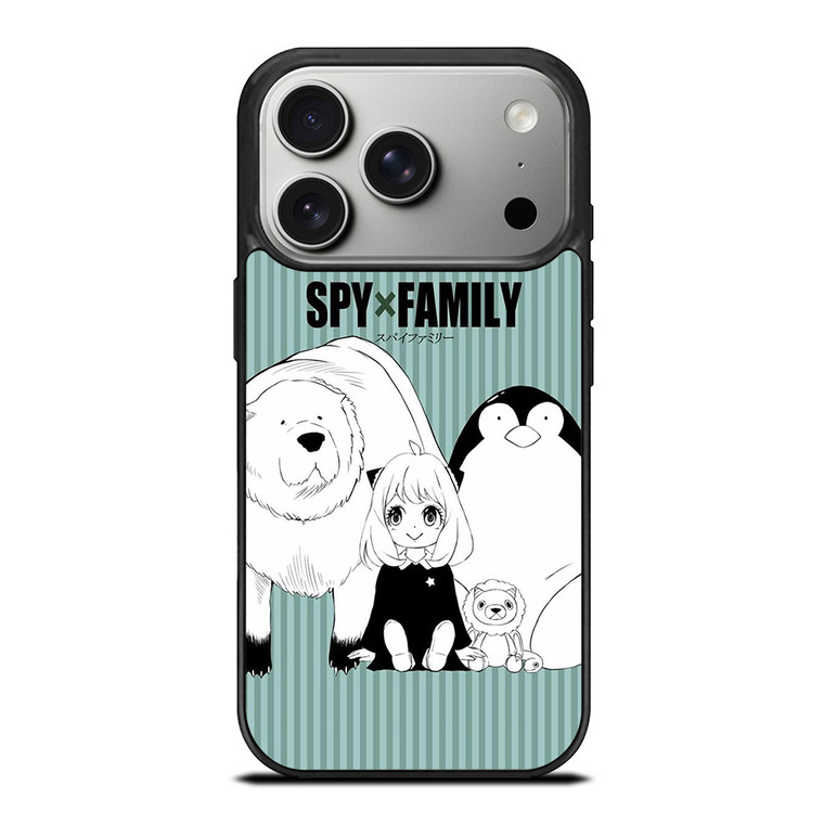 ANYA AND BOND FORGER SPY FAMILY MANGA ANIME iPhone 17 Pro Case Cover