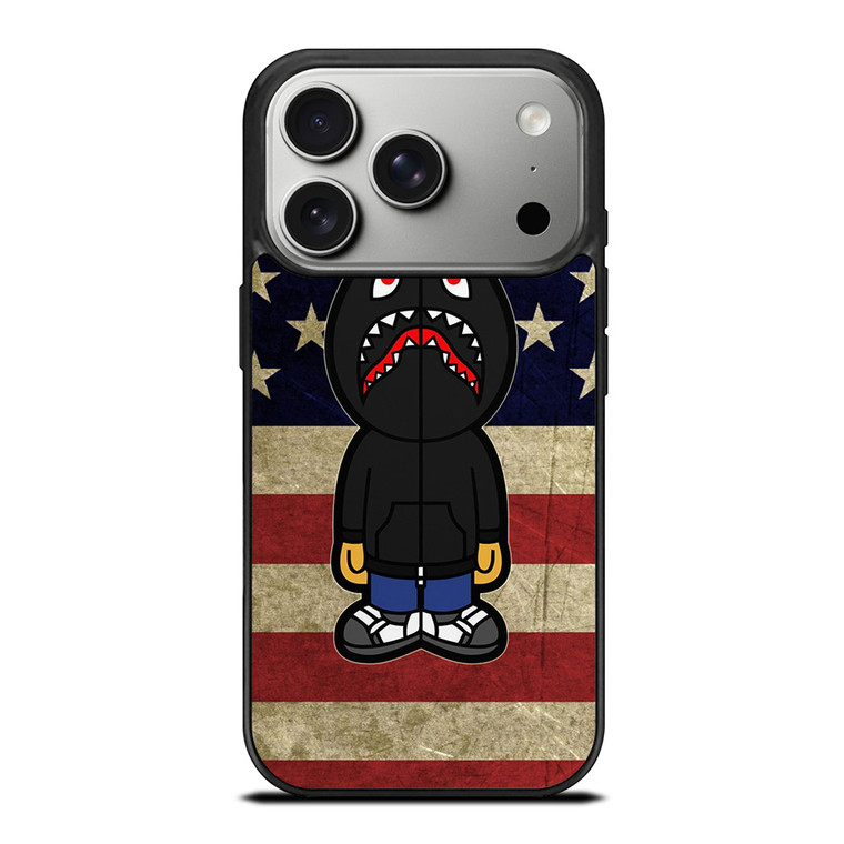 BAPE CAMO SHARK AMERICA iPhone 17 Pro Case Cover