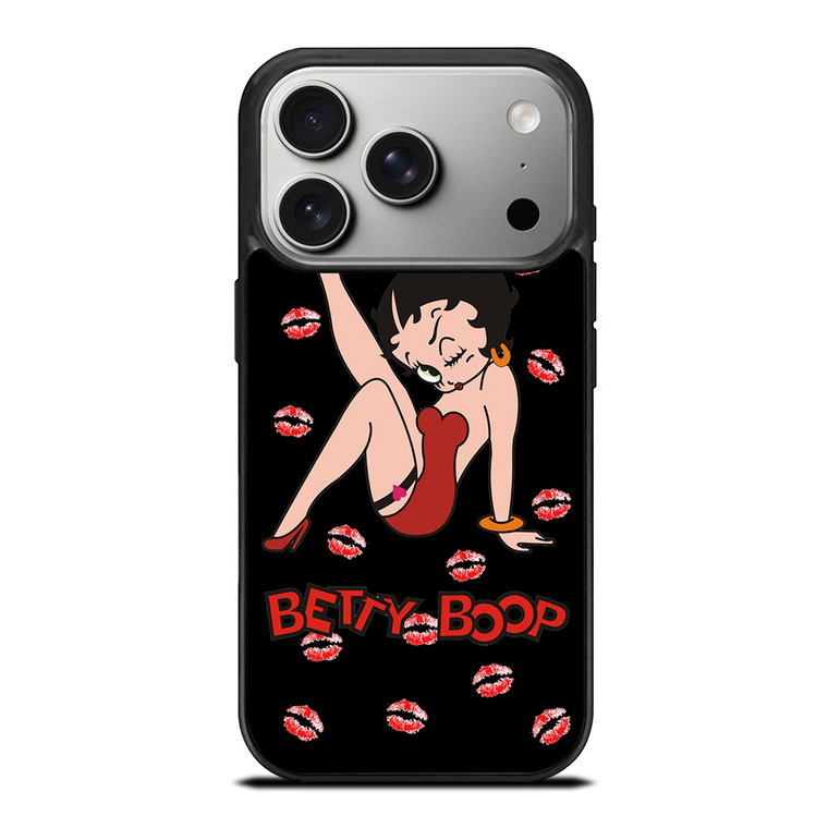 BETTY BOOP KISS iPhone 17 Pro Case Cover
