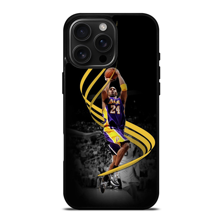 KOBE BRYANT LAKERS JUMP iPhone 16 Pro Max Case Cover KOBE BRYANT LAKERS JUMP iPhone 16 Pro Max Case Cover