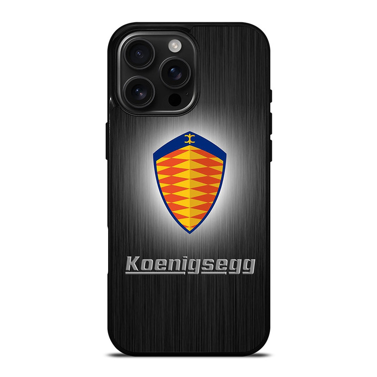 KOENIGSEGG SYMBOL iPhone 16 Pro Max Case Cover KOENIGSEGG SYMBOL iPhone 16 Pro Max Case Cover