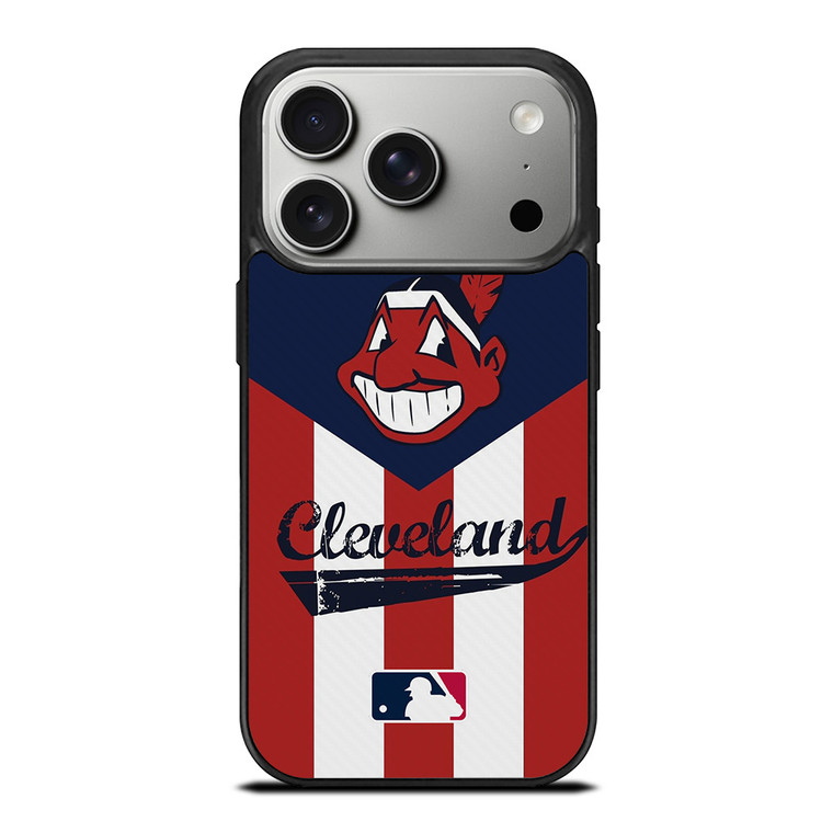 CLEVELAND INDIANS MLB iPhone 17 Pro Case Cover CLEVELAND INDIANS MLB iPhone 17 Pro Case Cover
