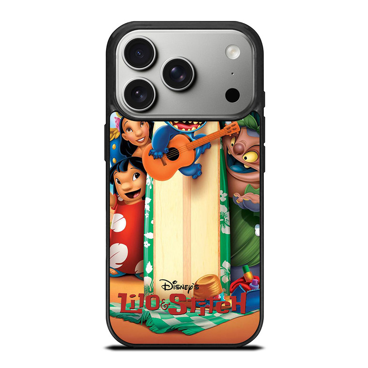 DISNEY LILO & STITCH CARTOON iPhone 17 Pro Case Cover