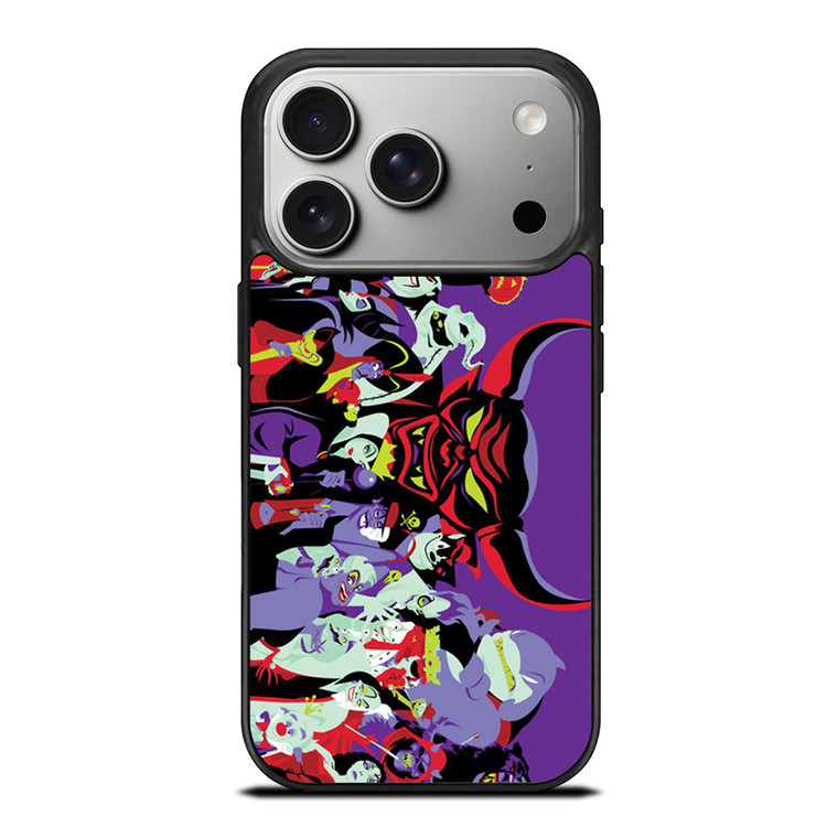 DISNEY VILLAINS CARTOON iPhone 17 Pro Case Cover