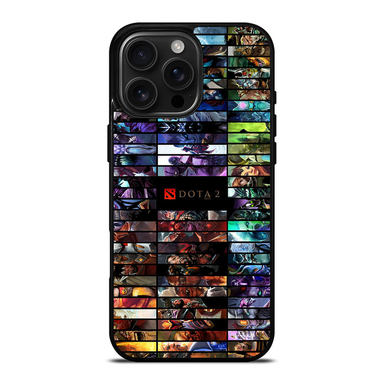 ALL HEROES DOTA 2 iPhone 16 Pro Max Case Cover