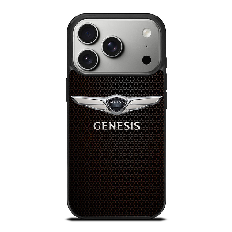 GENESIS CAR LOGO METAL PLATE iPhone 17 Pro Case Cover GENESIS CAR LOGO METAL PLATE iPhone 17 Pro Case Cover