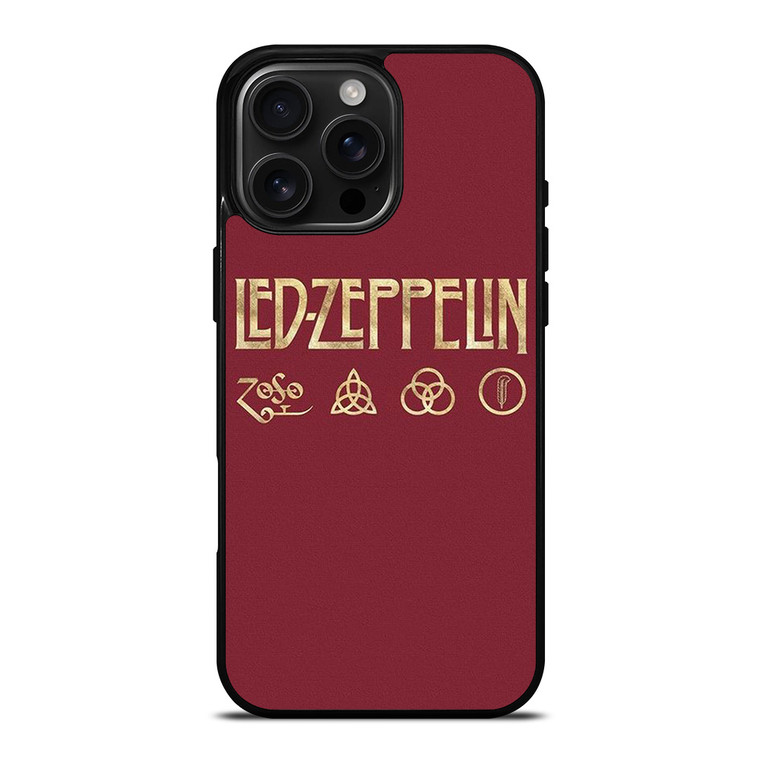 LED ZEPPELIN BAND LOGO iPhone 16 Pro Max Case Cover LED ZEPPELIN BAND LOGO iPhone 16 Pro Max Case Cover