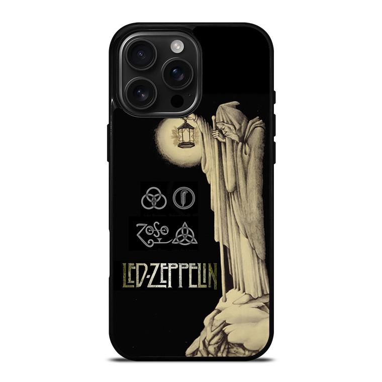 LED ZEPPELIN THE DARKNESS iPhone 16 Pro Max Case Cover LED ZEPPELIN THE DARKNESS iPhone 16 Pro Max Case Cover