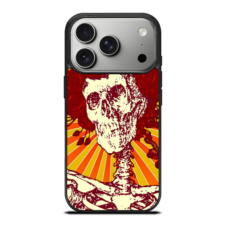 GRATEFUL DEAD SKULL ART iPhone 17 Pro Case Cover