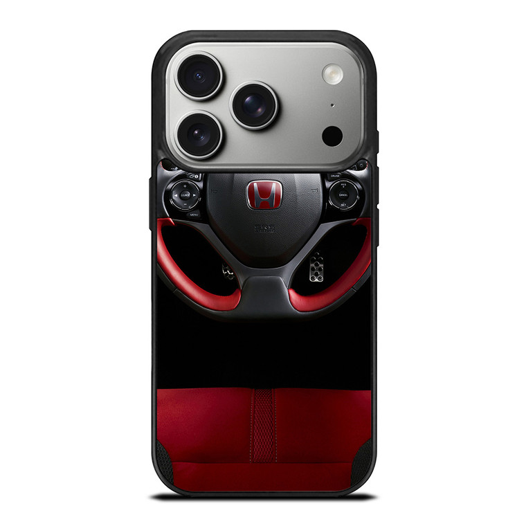 HONDA CIVIC TYPE R STEERING WHEEL iPhone 17 Pro Case Cover