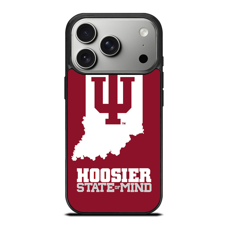 HOOSIER STATE OF MIND INDIANA iPhone 17 Pro Case Cover HOOSIER STATE OF MIND INDIANA iPhone 17 Pro Case Cover