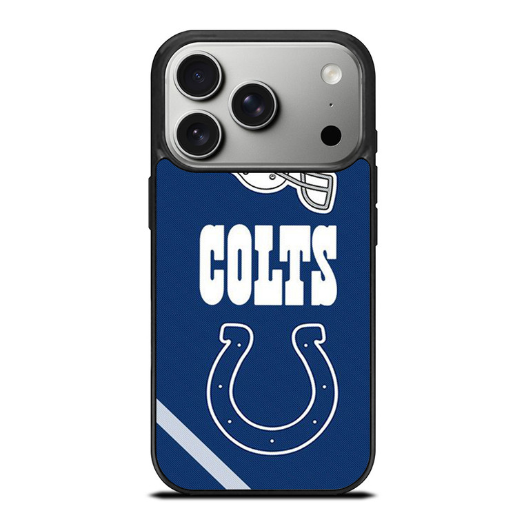 INDIANAPOLIS COLTS ICON iPhone 17 Pro Case Cover INDIANAPOLIS COLTS ICON iPhone 17 Pro Case Cover