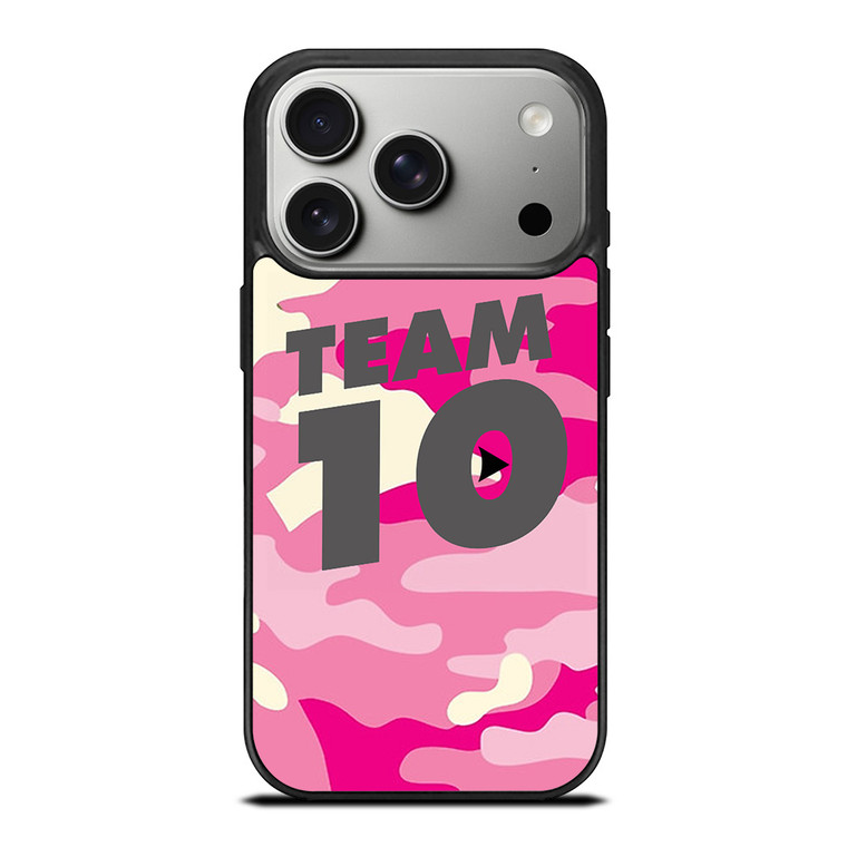 JAKE PAUL TEAM 10 CAMO iPhone 17 Pro Case Cover JAKE PAUL TEAM 10 CAMO iPhone 17 Pro Case Cover