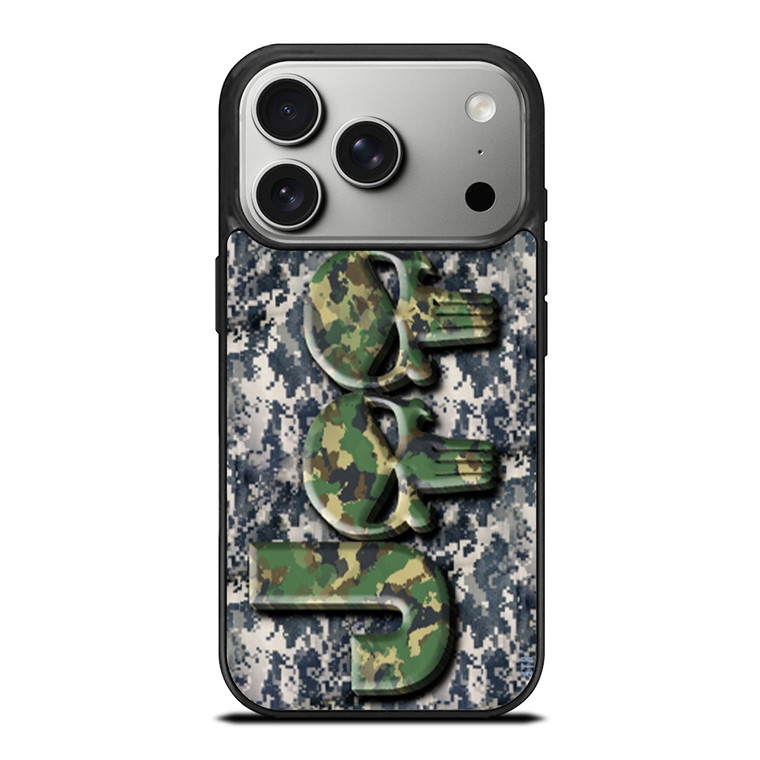 JEEP SKULL CAMO iPhone 17 Pro Case Cover