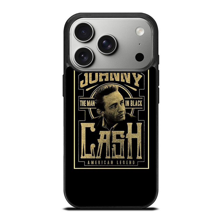 JOHNNY CASH THE MAN IN BLACK AMERICAN LEGEND iPhone 17 Pro Case Cover