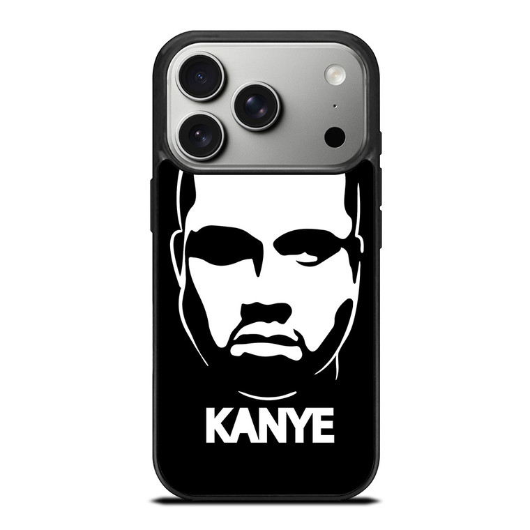 KANYE WEST RAPPER ILLUSTRATION iPhone 17 Pro Case Cover