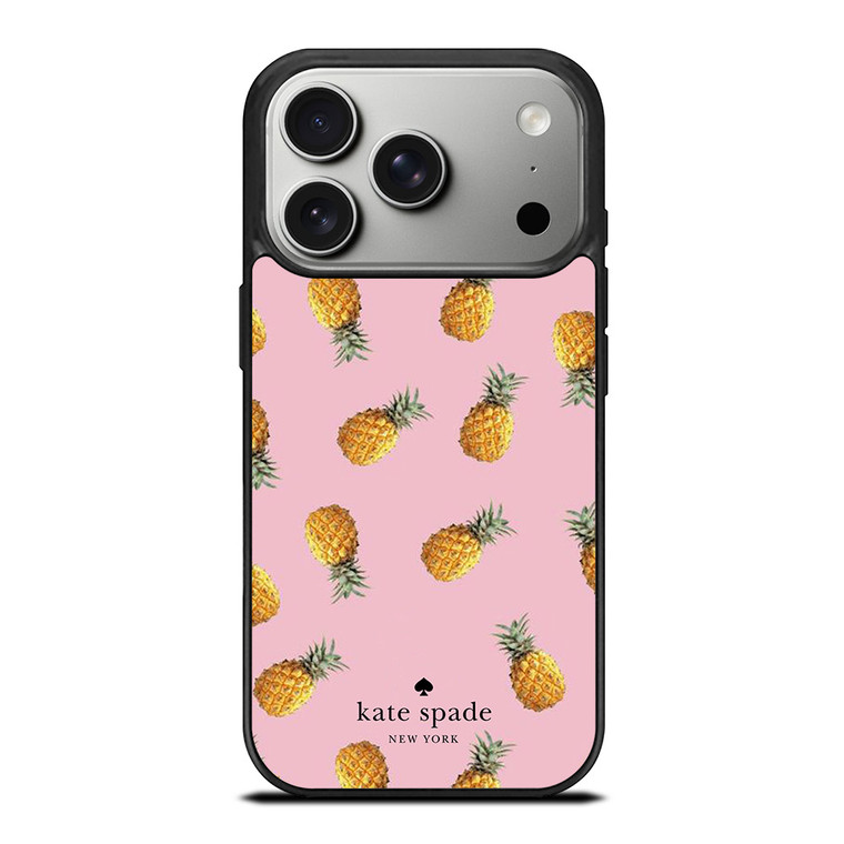 KATE SPADE NEW YORK LOGO PINEAPPLES iPhone 17 Pro Case Cover