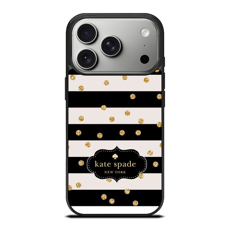 KATE SPADE NEW YORK STRIP POLKADOTS iPhone 17 Pro Case Cover