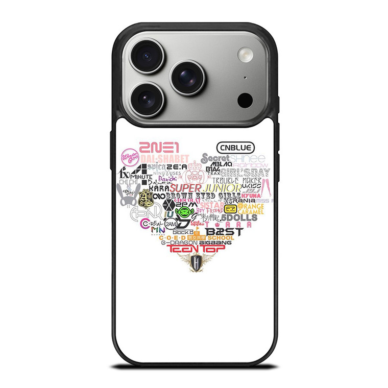 KPOP ALL BAND LOVE iPhone 17 Pro Case Cover KPOP ALL BAND LOVE iPhone 17 Pro Case Cover