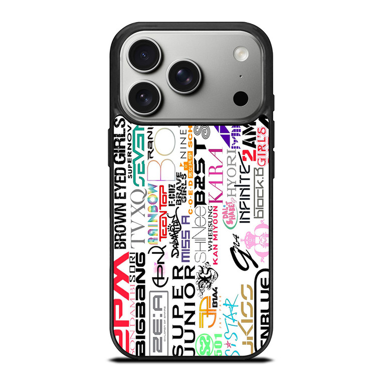 KPOP ALL BAND iPhone 17 Pro Case Cover KPOP ALL BAND iPhone 17 Pro Case Cover