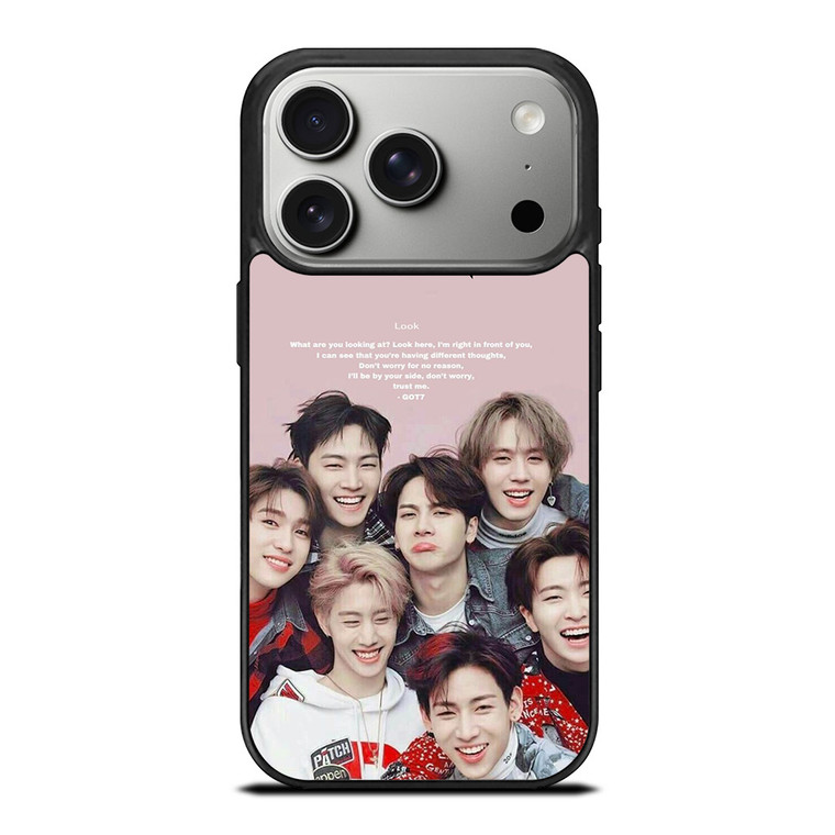 KPOP GOT7 QUOTE iPhone 17 Pro Case Cover