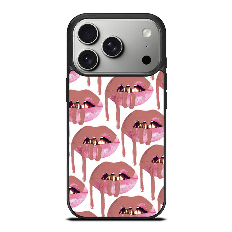 KYLIE JENNER LIPS LOGO COLLAGE iPhone 17 Pro Case Cover KYLIE JENNER LIPS LOGO COLLAGE iPhone 17 Pro Case Cover