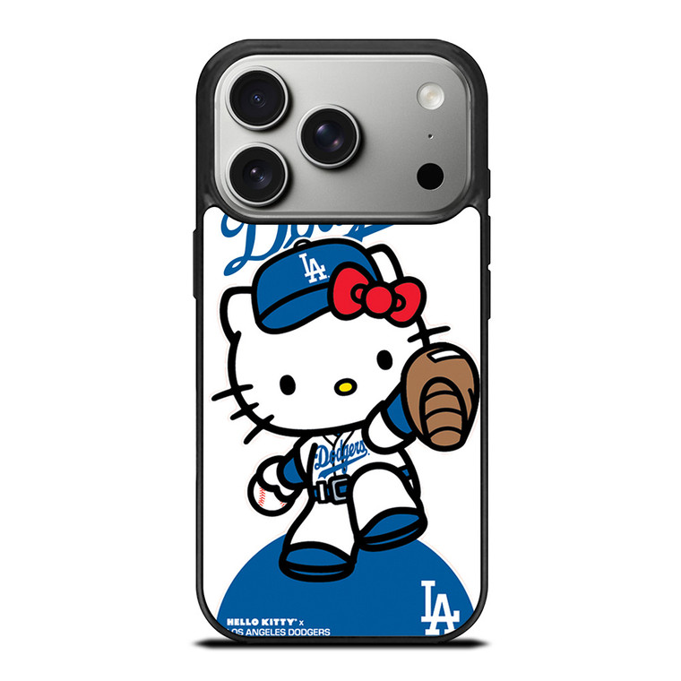 LA DODGERS HELLO KITTY iPhone 17 Pro Case Cover LA DODGERS HELLO KITTY iPhone 17 Pro Case Cover
